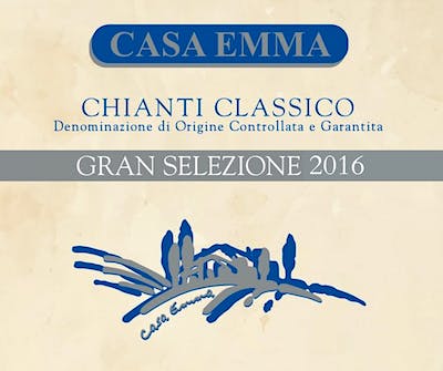 Casa Emma Chianti Classico Gran Selezione 2016
