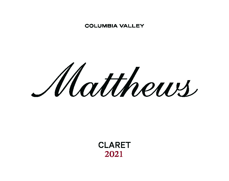 Matthews Claret Columbia Valley 2021