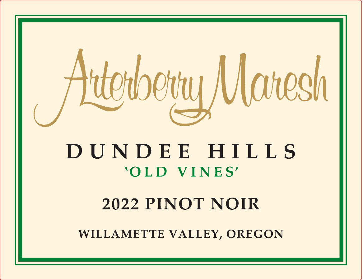 Arterberry Maresh Old Vines Pinot Noir 2022