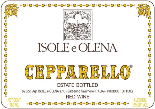 Isole e Olena Cepparello Toscana IGT 2020 – Avalon Wine