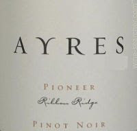 Ayres Pioneer Pinot Noir 2022