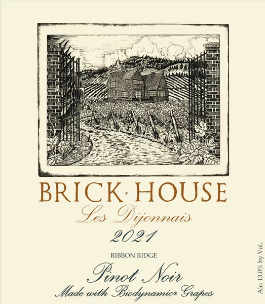 Brick House Les Dijonnais Pinot Noir 2023 – Avalon Wine Brick House Les Dijonnais Pinot Noir 2023 – Avalon Wine