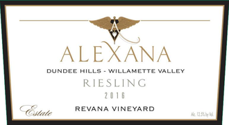 Alexana Revana Vineyard Riesling 2017 – Avalon Wine