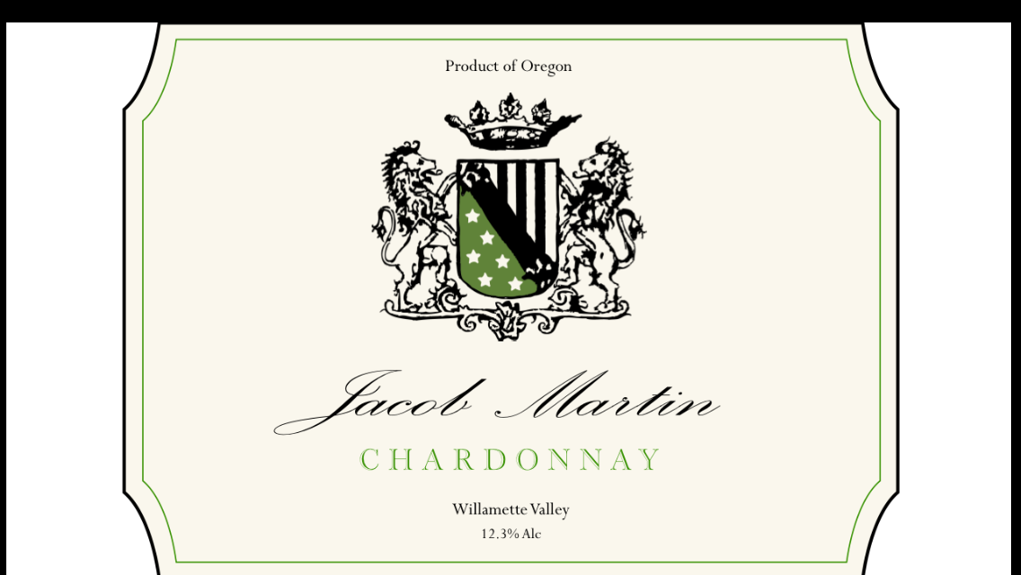 Jacob Martin Willamette Valley Chardonnay 2020