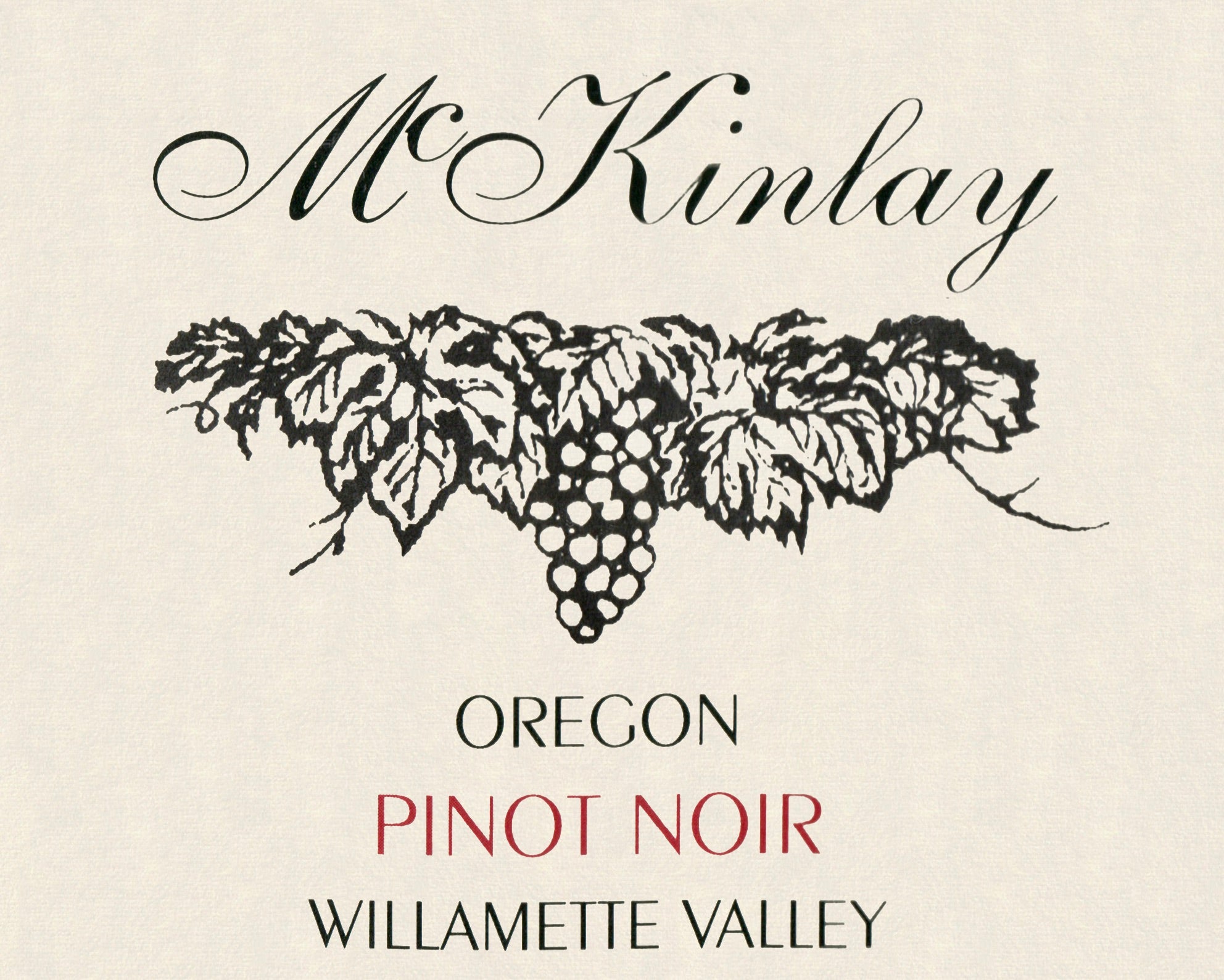 McKinlay Willamette Valley Pinot Noir 2022 Avalon Wine