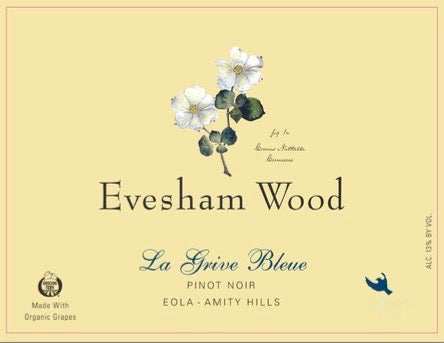 Evesham Wood La Grive Bleue Pinot Noir 2022