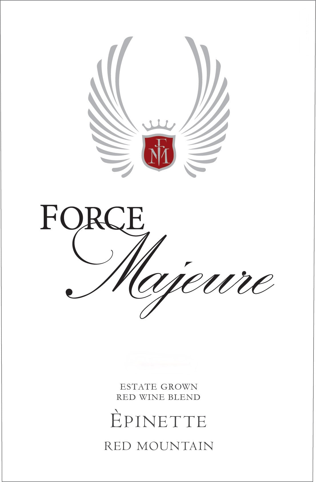 Force Majeure Epinette Red Mountain Estate 2021
