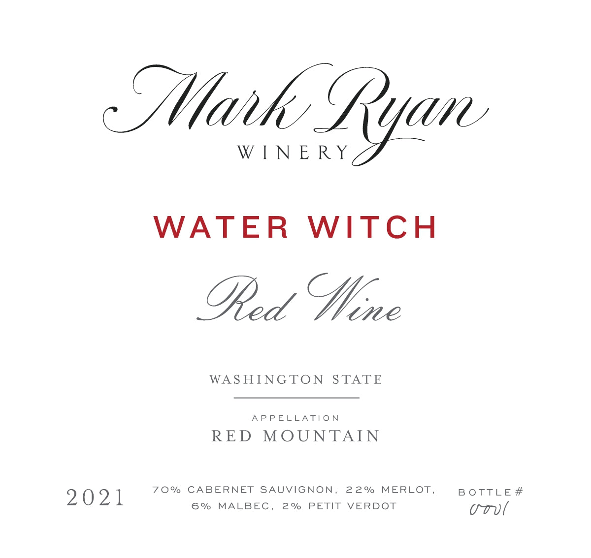 Mark Ryan Water Witch 2021