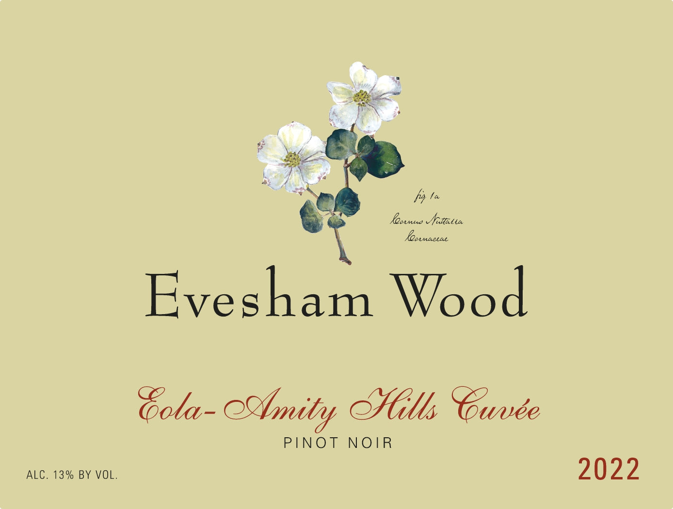 Evesham Wood Eola-Amity Hills Pinot Noir 2022