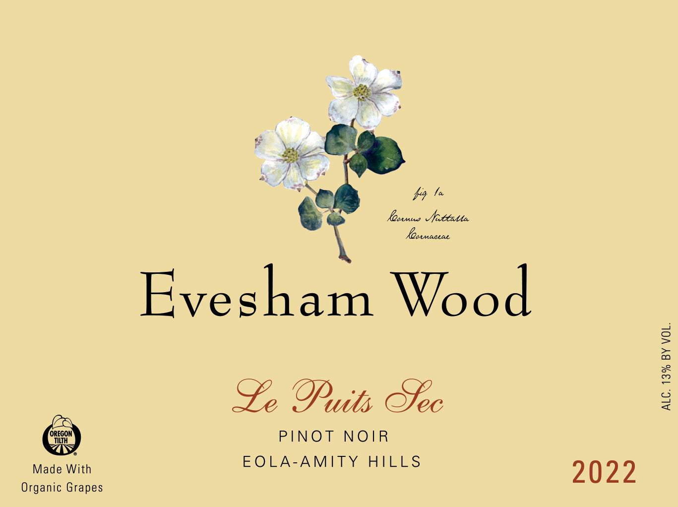 Evesham Wood Le Puits Sec Pinot Noir 2022