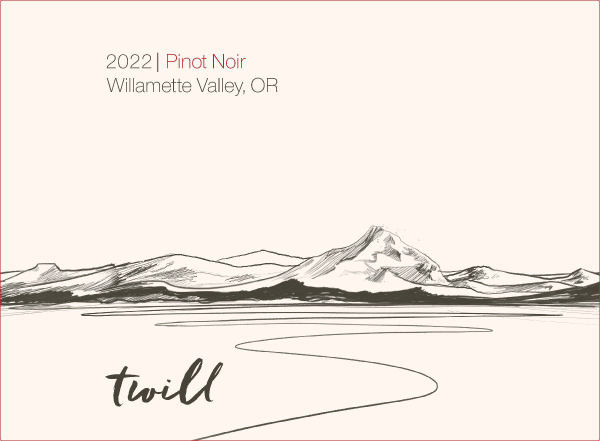 Twill Cellars Willamette Valley Pinot Noir 2022