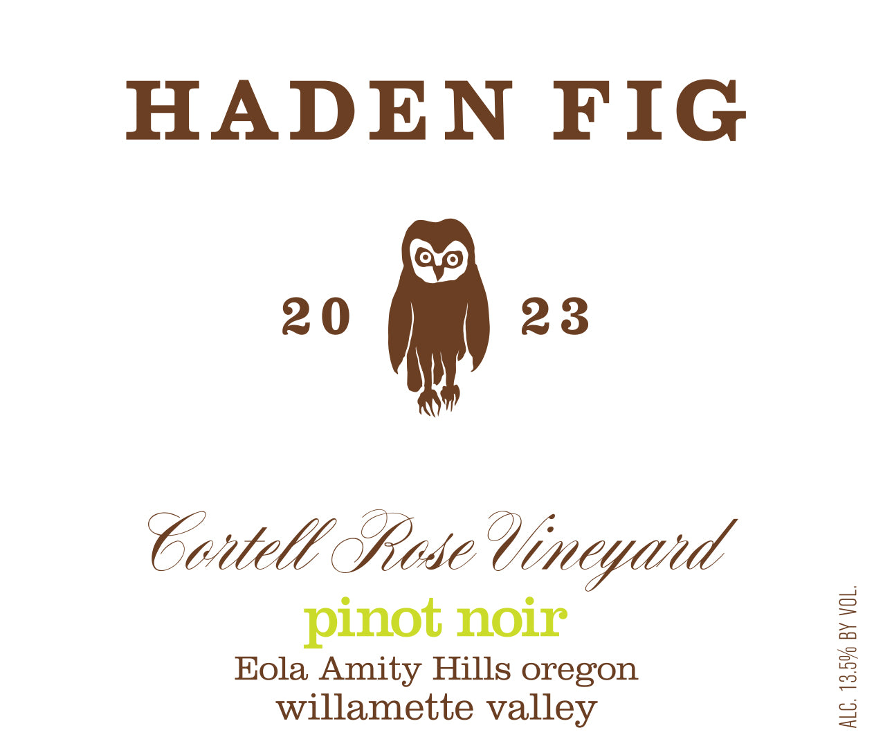 Haden Fig Cortell Rose Vineyard Pinot Noir 2023