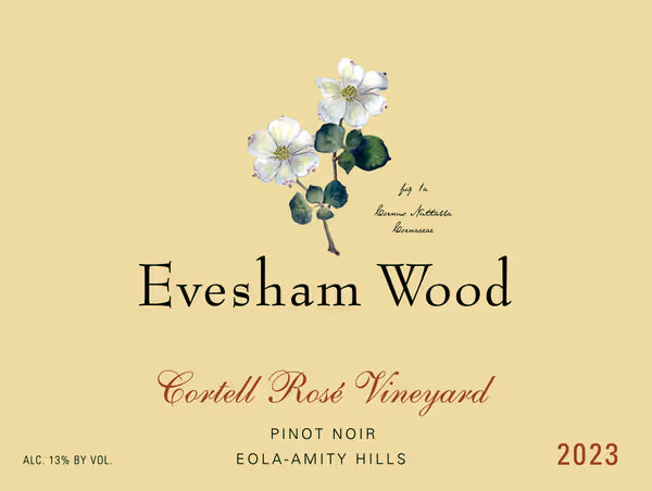 Evesham Wood Cortell Rose Vineyard Pinot Noir 2023