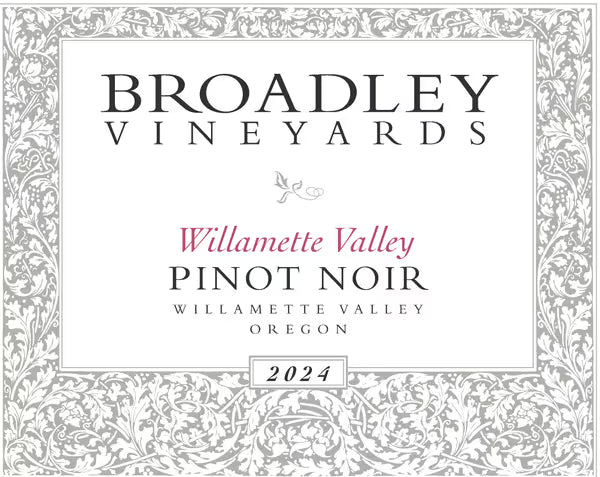 Broadley Willamette Valley Pinot Noir 2024