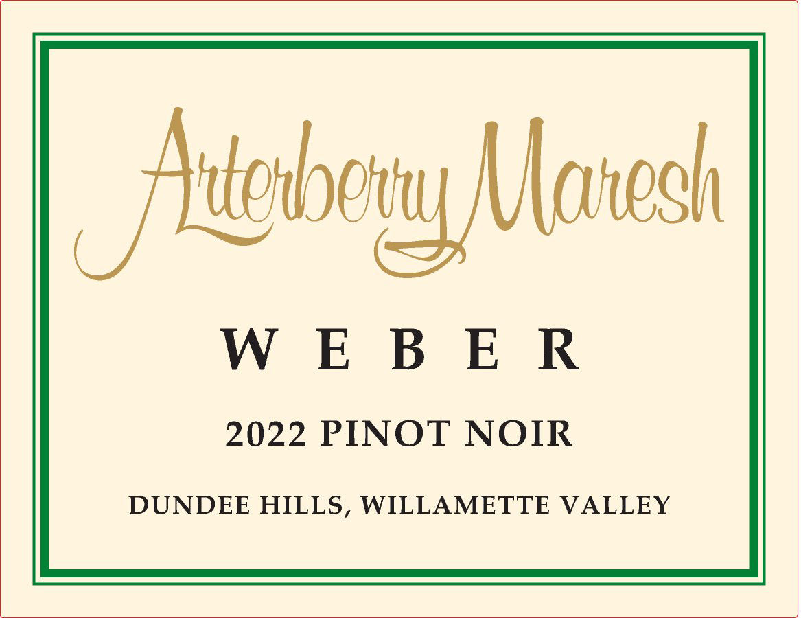 Arterberry Maresh Weber Vineyard Pinot Noir 2022