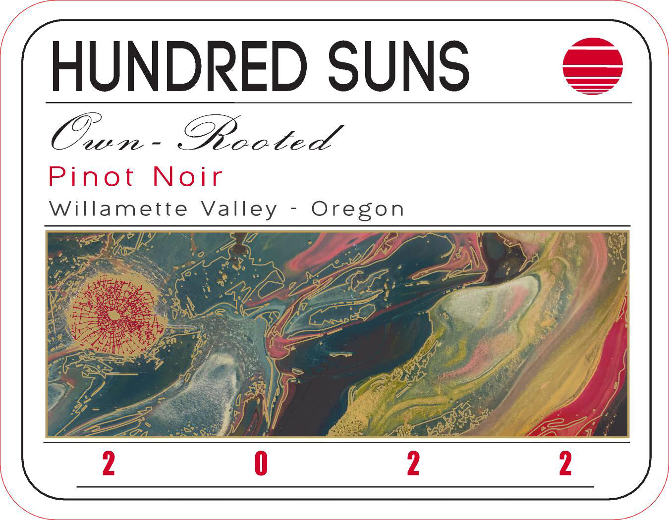Hundred Suns Own-Rooted Pinot Noir 2022