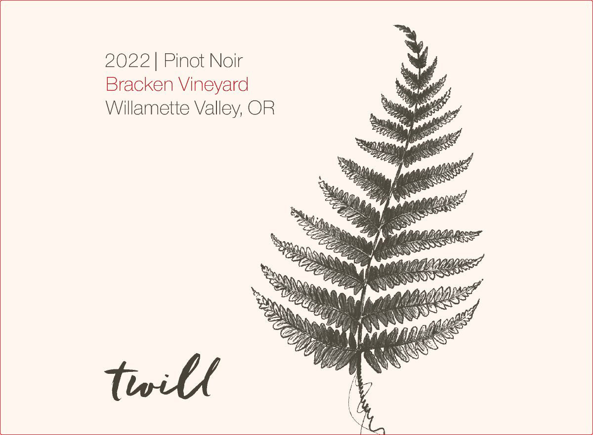 Twill Bracken Vineyard Pinot Noir 2022