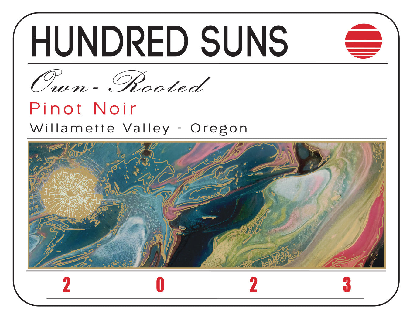 Hundred Suns Own-Rooted Pinot Noir 2023