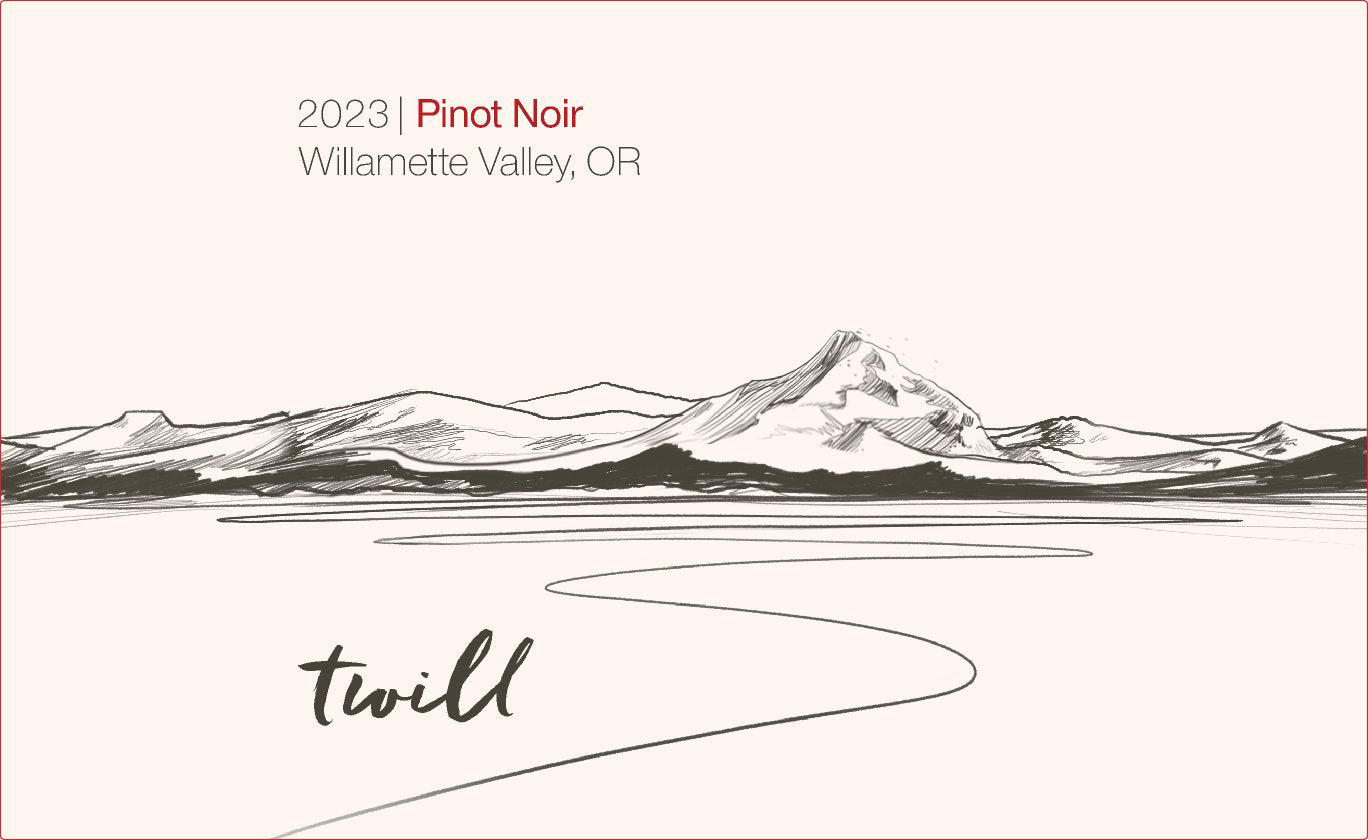 Twill Cellars Willamette Valley Pinot Noir 2023