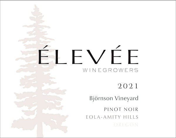 Elevée Bjornson Vineyard Pinot Noir Eola-Amity Hills 2021