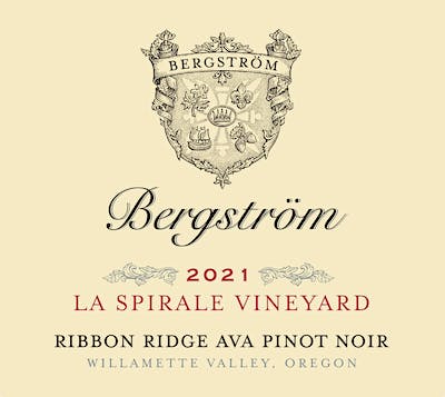 Bergstrom La Spirale Vineyard Ribbon Ridge Pinot Noir 2021