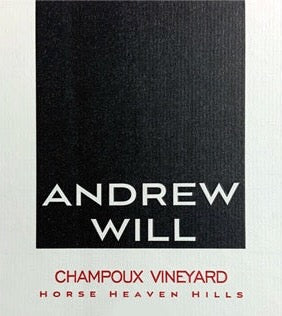 Andrew Will Champoux Vineyard 2019