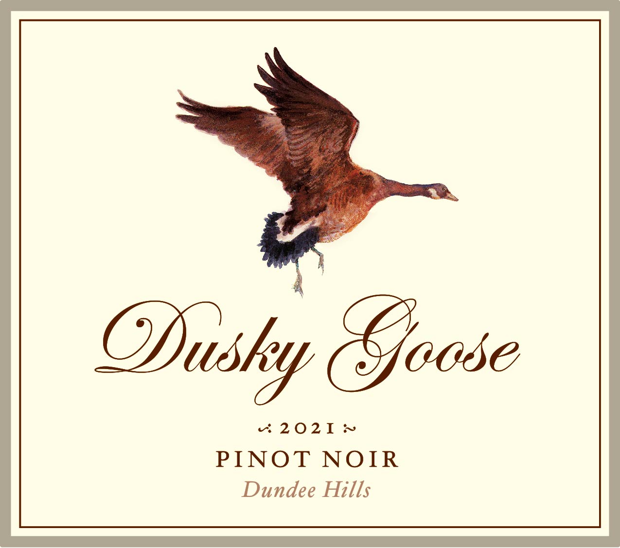 Dusky Goose Dundee Hills Pinot Noir 2021