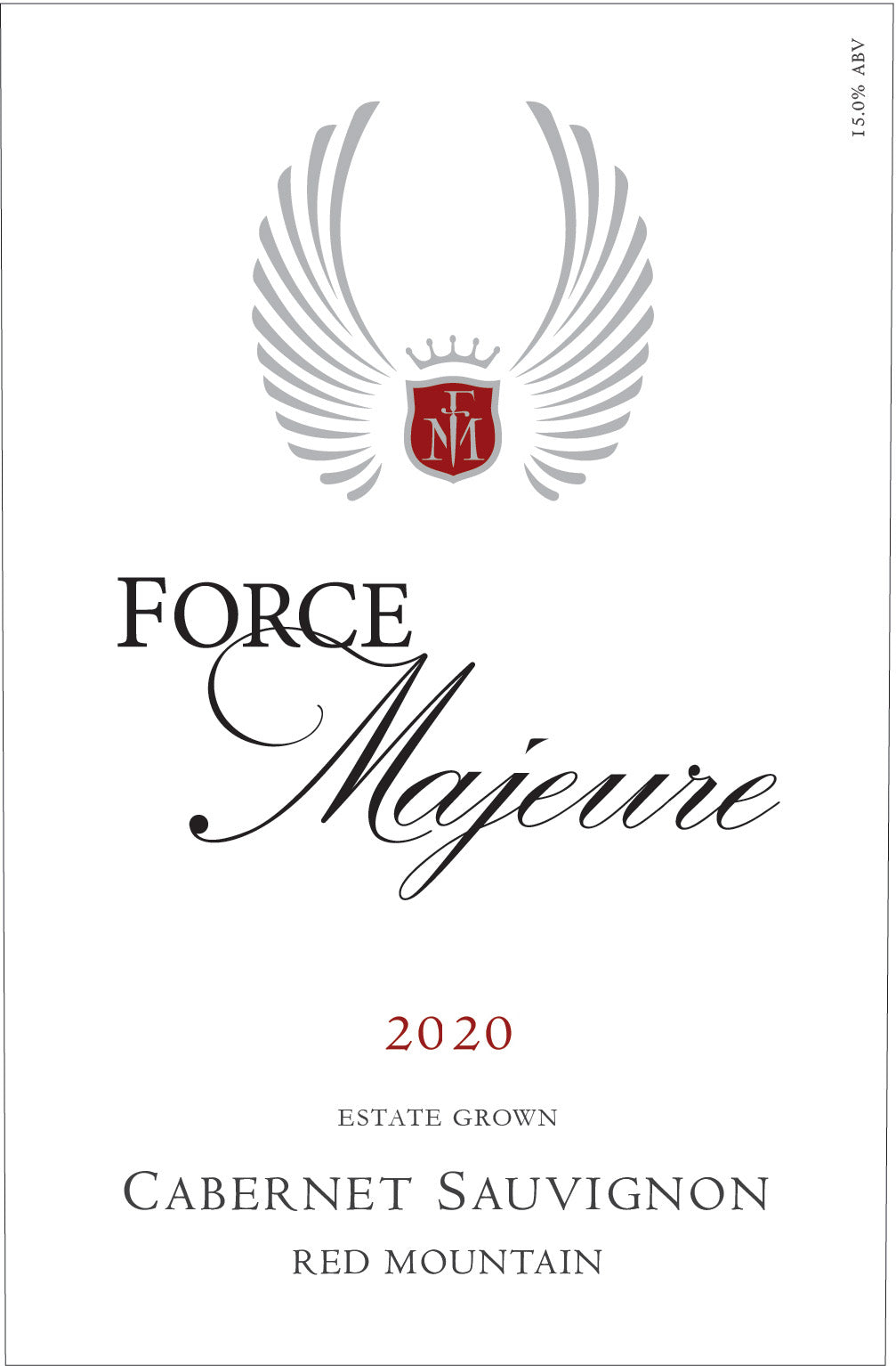 Force Majeure Red Mountain Estate Cabernet Sauvignon 2020