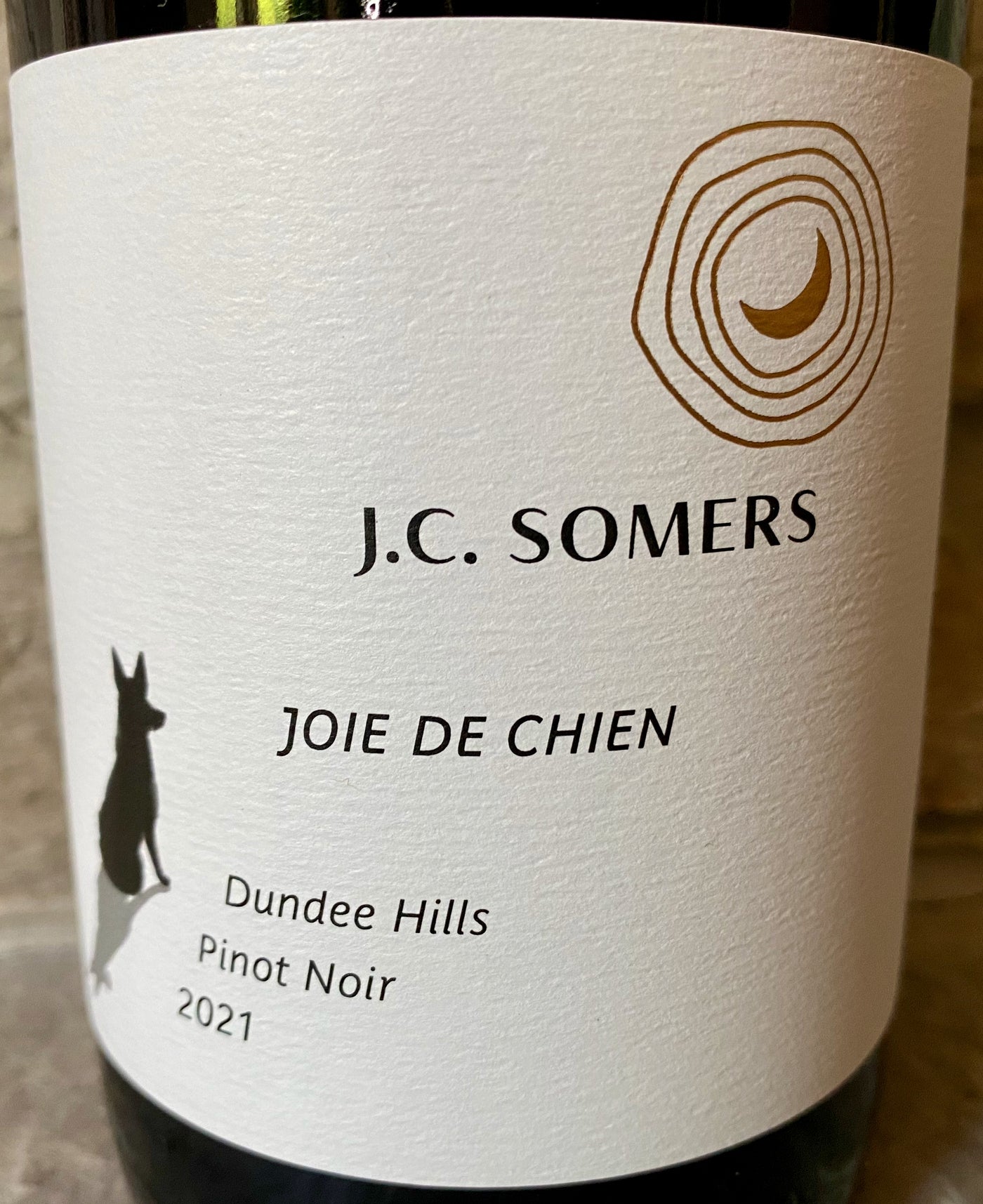 J.C. Somers Joie de Chien Dundee Hills Pinot Noir 2021