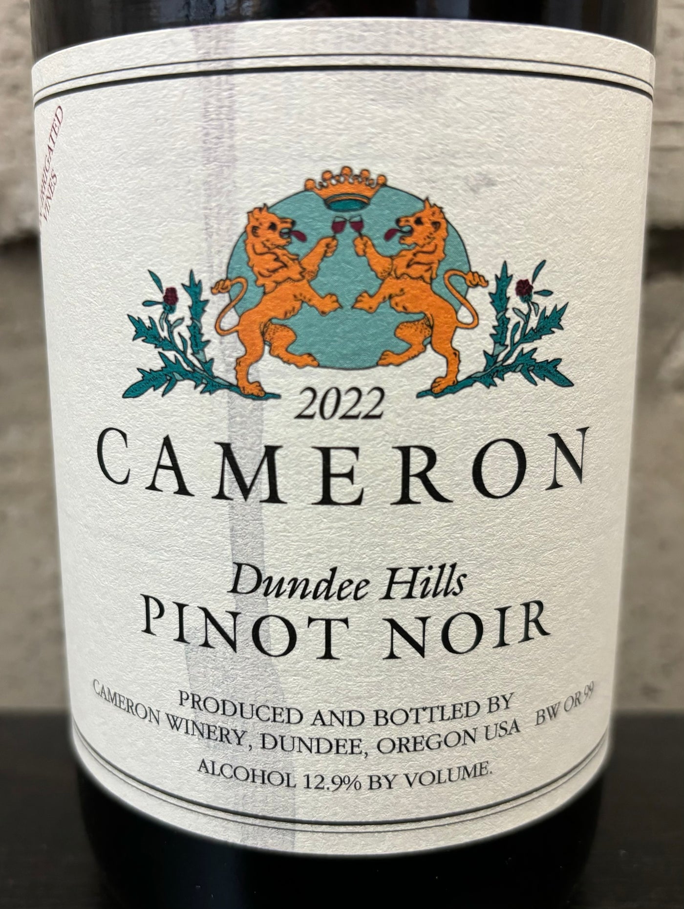 Cameron Dundee Hills Pinot Noir 2022