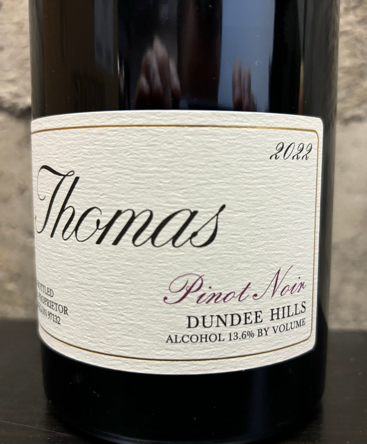 Thomas Dundee Hills Pinot Noir 2022