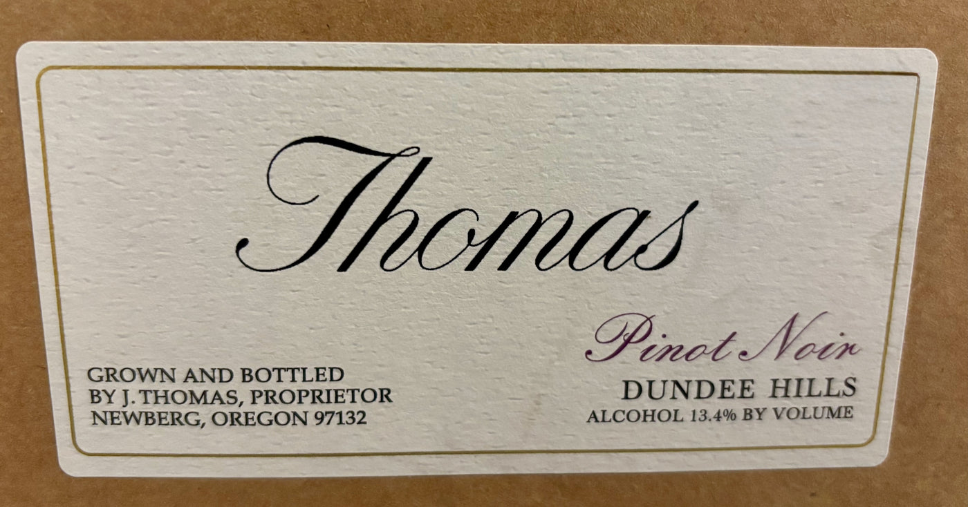 Thomas Dundee Hills Pinot Noir 2022
