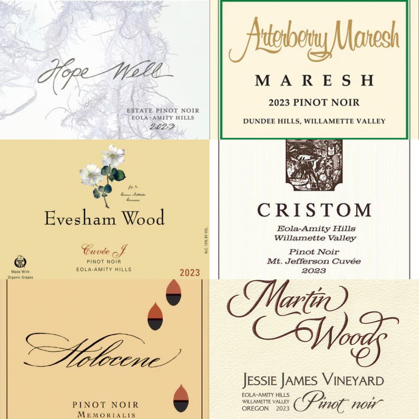 Highest Rated Oregon Pinot Noir 6-pack