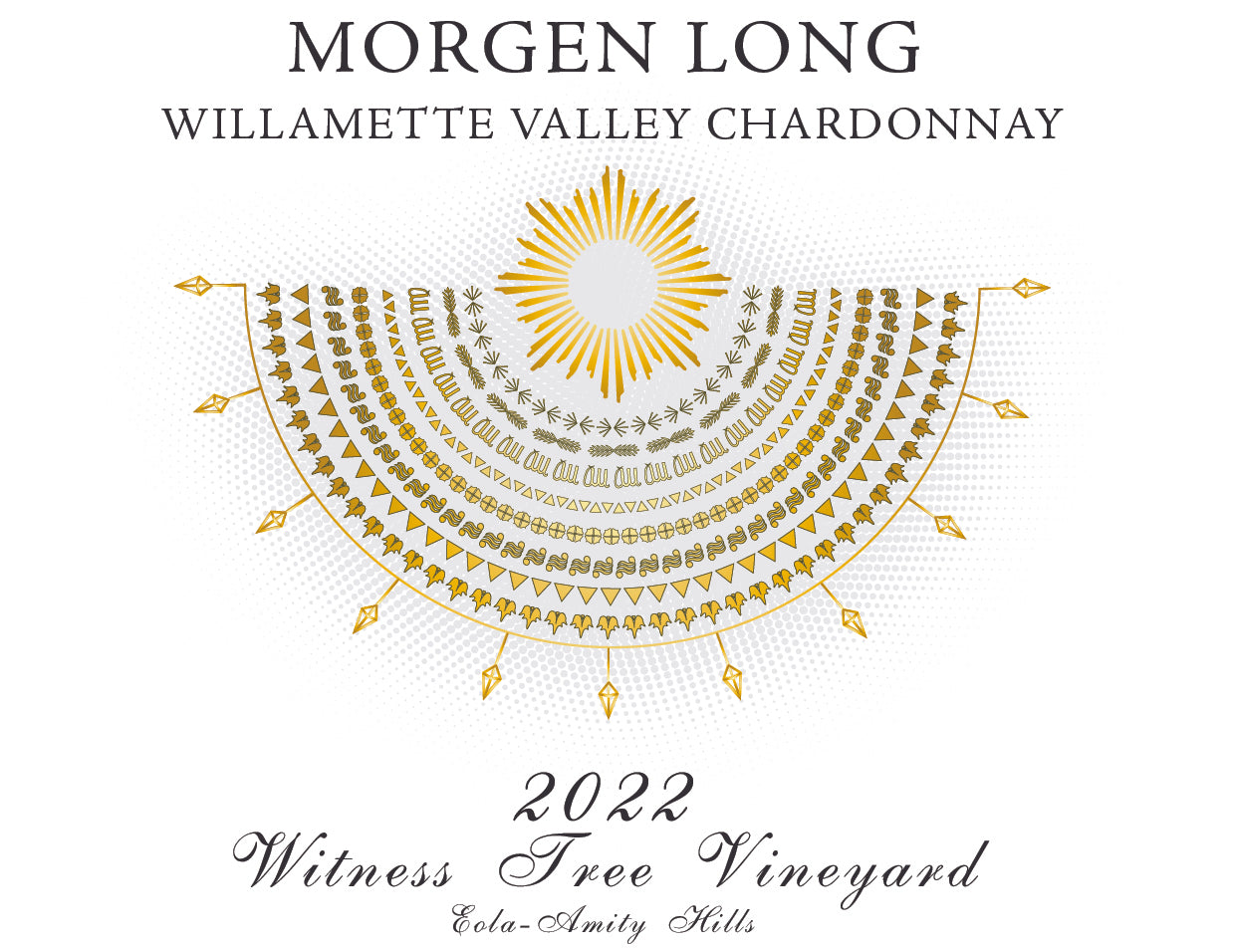 Morgen Long Witness Tree Vineyard Chardonnay 2022