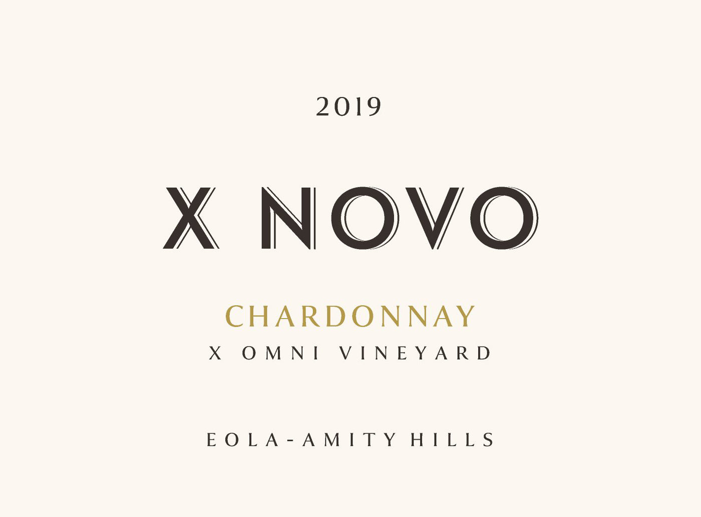 X Novo Chardonnay X Omni Vineyard 2019