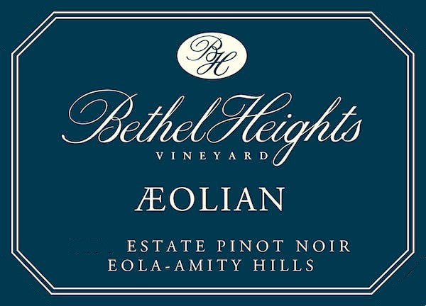 Bethel Heights Aeolian Pinot Noir 2022
