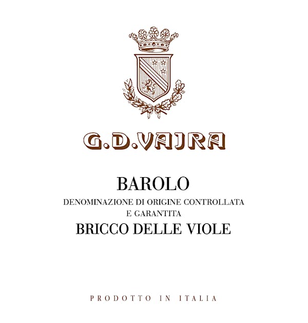 G.D. Vajra Barolo Bricco delle Viole 2021