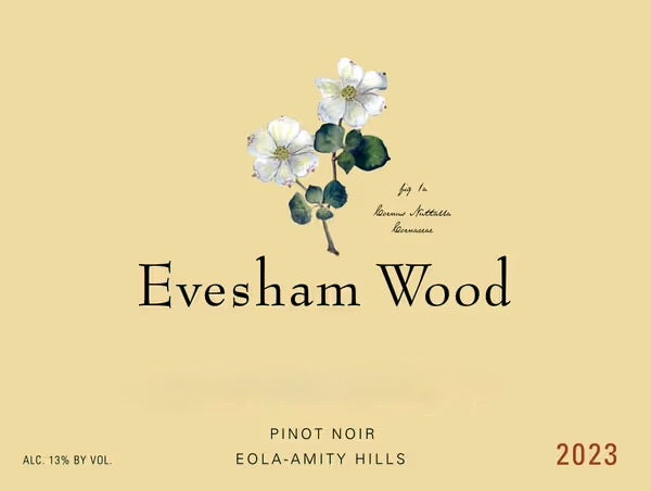 Evesham Wood 2023 Single Vineyard Pinot Noir 6-pack Sampler