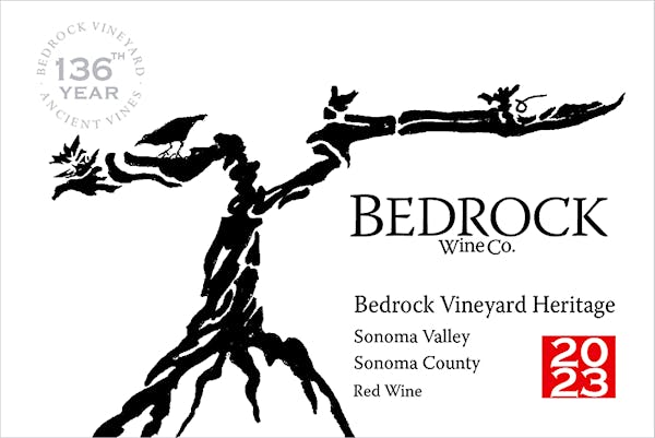 Bedrock Bedrock Vineyard Heritage Sonoma Valley 2023