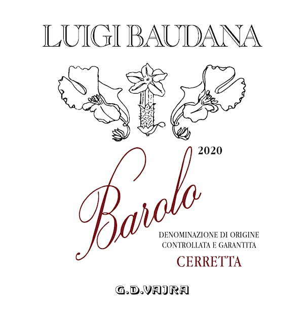 Luigi Baudana Barolo Cerretta 2020