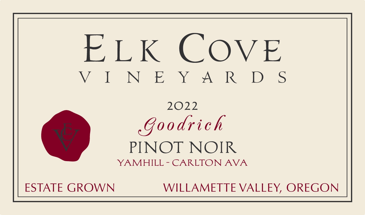 Elk Cove Goodrich Pinot Noir 2022