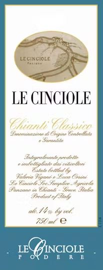 Le Cinciole Chianti Classico 2021