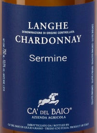 Ca del Baio Langhe Chardonnay "Sermine" 2023