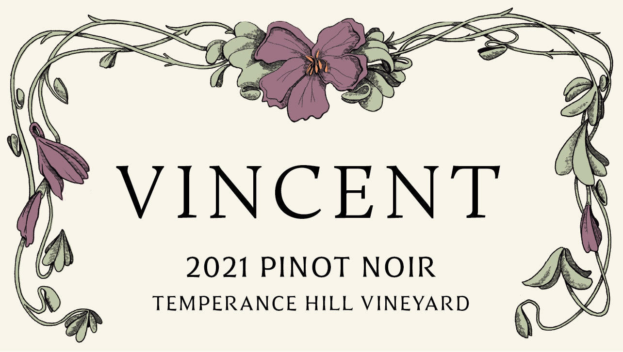 Vincent Temperance Hill Pinot Noir 2021