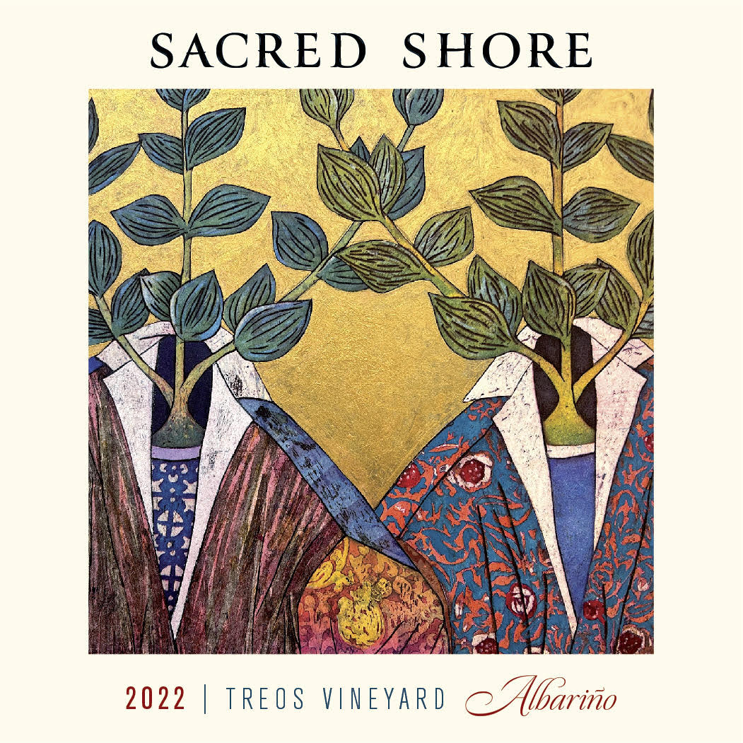 Sacred Shore Albariño Treos Vineyard Willamette Valley 2022