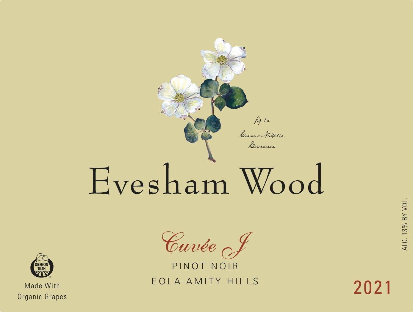 Evesham Wood Cuvee J Pinot Noir 2021