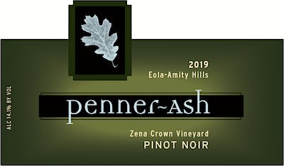 Penner-Ash Zena Crown Vineyard Pinot noir 2019