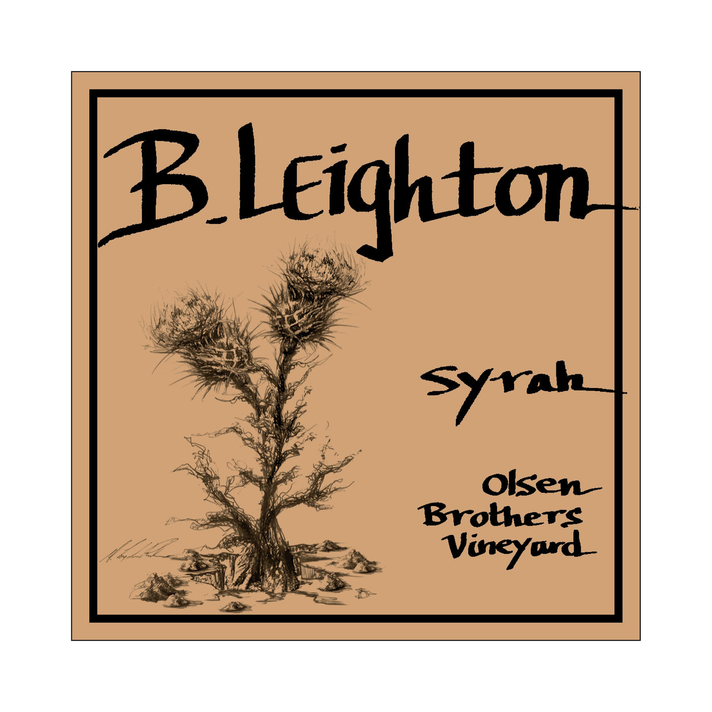 B. Leighton Syrah 2018