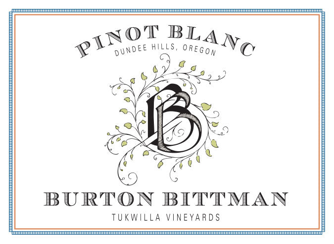 Burton Bittman Pinot blanc 2021