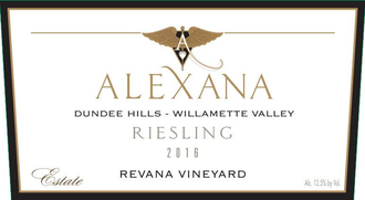 Alexana Revana Vineyard Riesling 2016